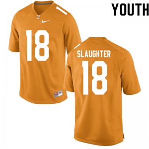 Youth UT #18 Doneiko Slaughter Orange Alumni Jersey 703496-518