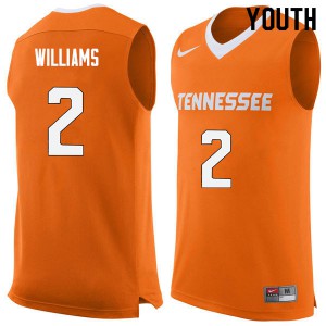 Youth Vols #2 Grant Williams Orange University Jerseys 864925-203