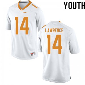Youth Tennessee Volunteers #14 Key Lawrence White NCAA Jerseys 785918-889