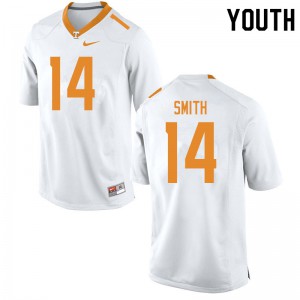 Youth Vols #14 Spencer Smith White Stitch Jerseys 227420-893