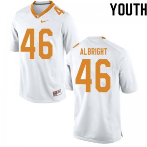 Youth Vols #46 Will Albright White College Jerseys 810062-107